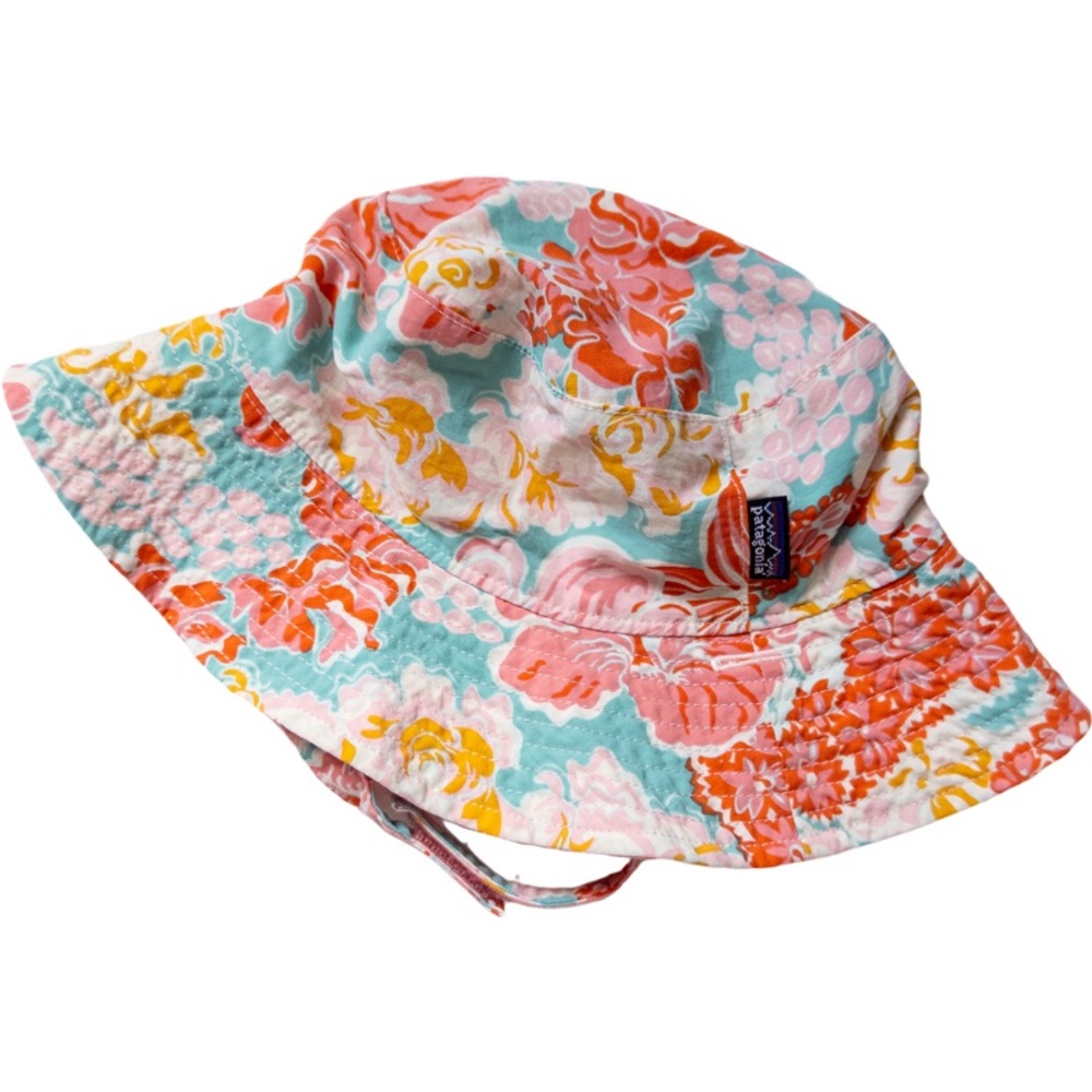 Patagonia :: Baby Sun Bucket Hat w/ Chin Strap 6-18M